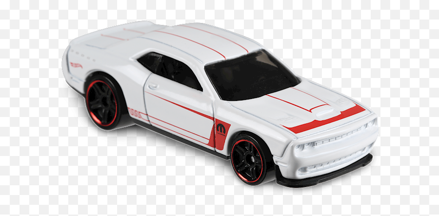 15 Dodge Challenger Srt In White Red Edition Car Collector - Hot Wheels Red Edition Challenger Png,Dodge Challenger Png