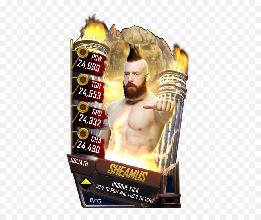 Sheamus - Wwe Supercard Goliath Cards Png,Sheamus Png