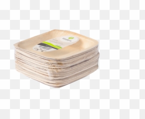 Square 1 Compartment Palm Frond - Plywood png