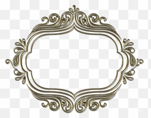 Download Hd Elegant Silver Frame Png - Sylver Transpareant