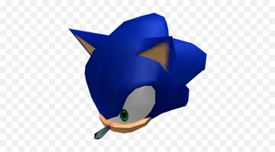 Download Sonic The Hedgehog Clipart Head - Sonic Roblox Heads Png,Roblox Png