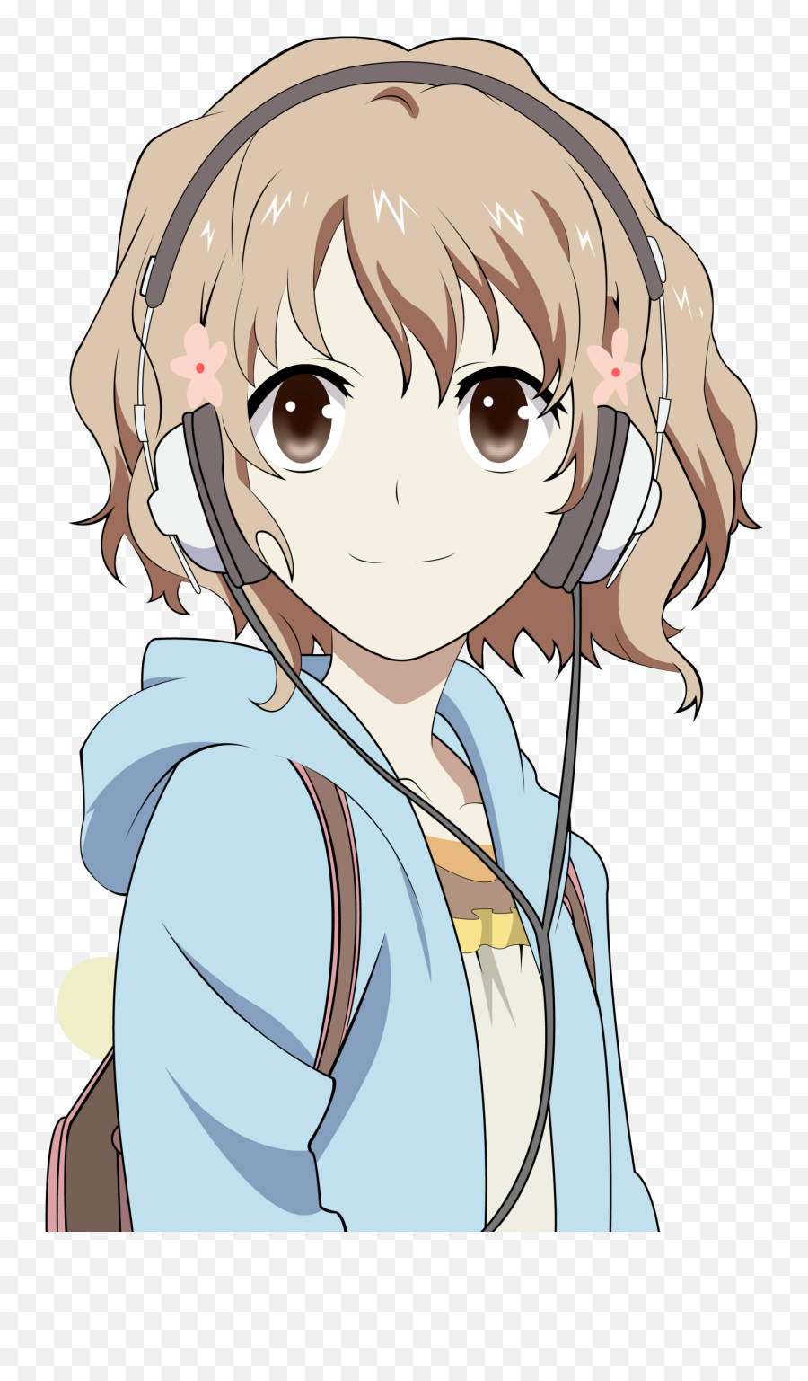 Download Png - Anime Girl With Short Blonde Hair Anime Girls With Short Blonde Hair,Brown Eyes Png