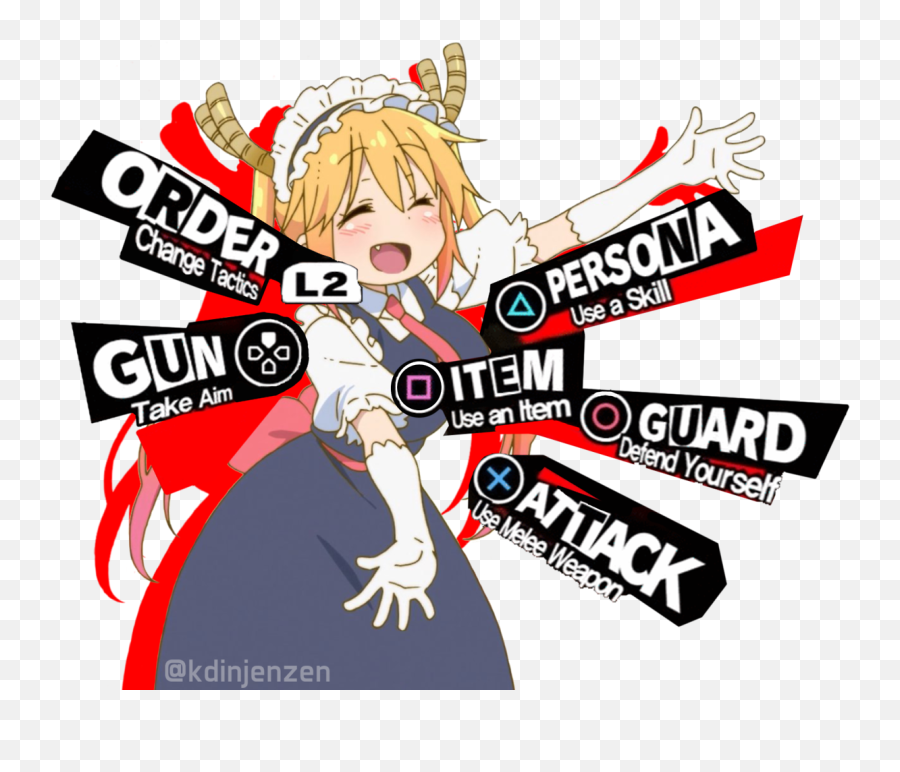 Sheu0027s Going To Steal Your Heart Miss Kobayashi Persona 5 - Persona 5 Take Your Heart Meme Png,Persona 5 Logo Font