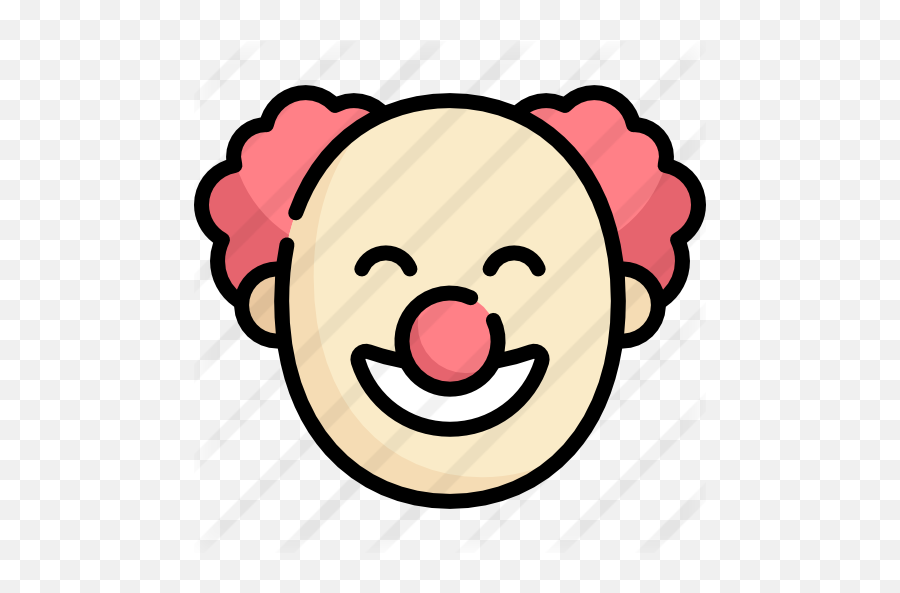 Clown Mask - Free Birthday And Party Icons Icon Png,Clown Wig Png