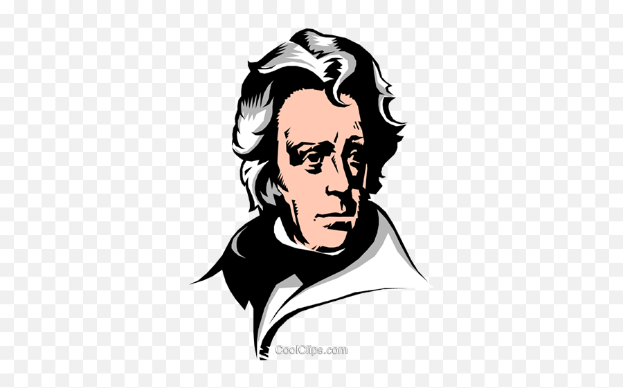 Andrew Jackson Royalty Free Vector Clip - Andrew Jackson Clip Art Png,Andrew Jackson Png