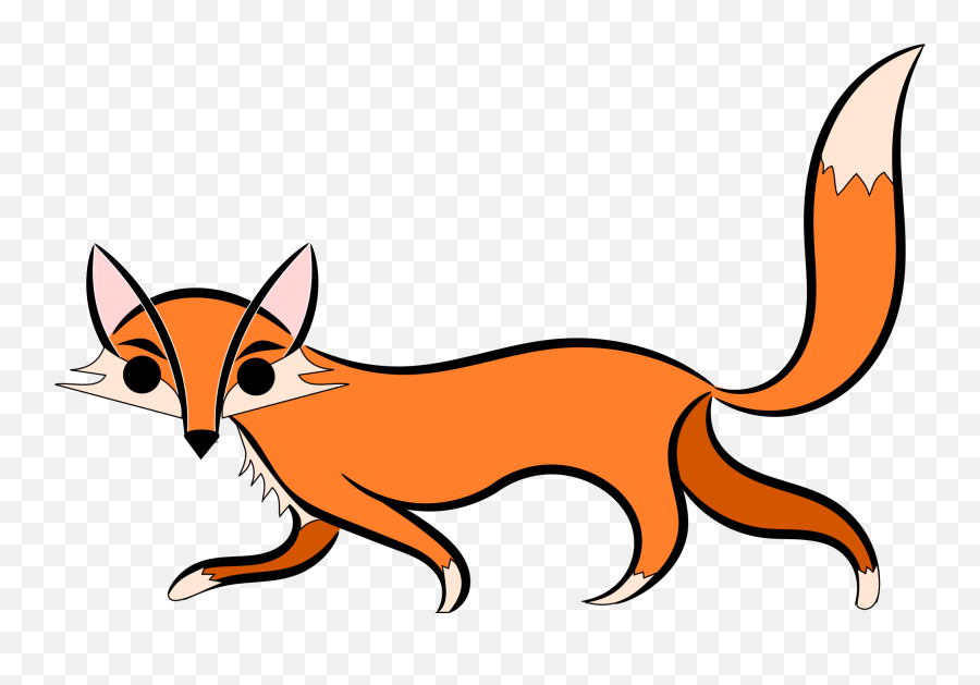 Fox Clipart And Vector Image - Clip Art Of Brown Fox Png,Fox Clipart Png