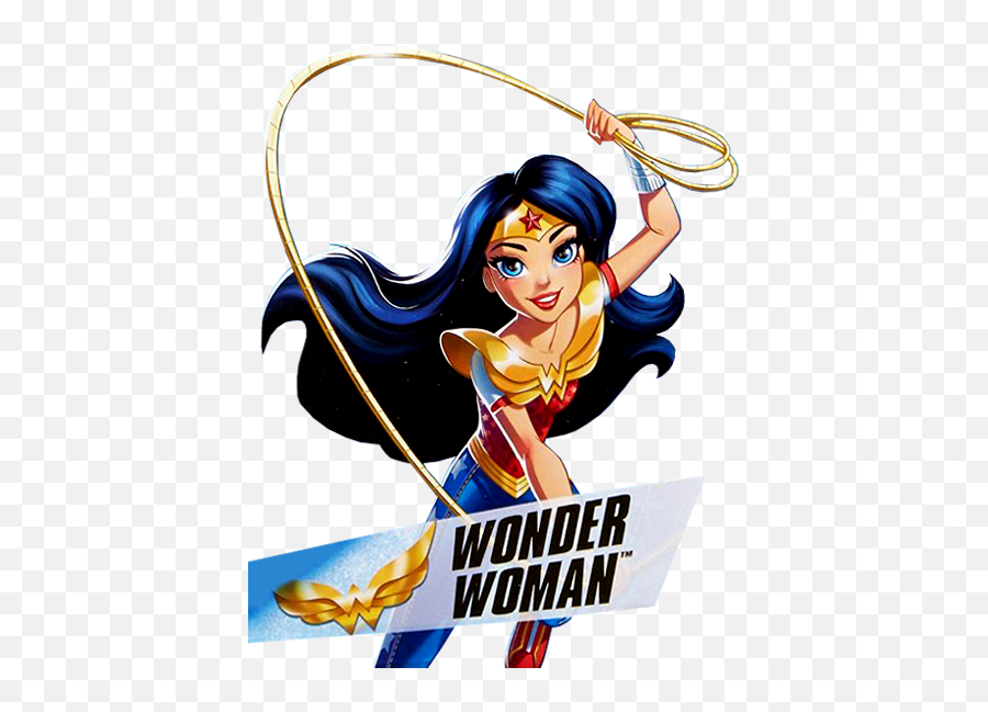 Super Hero Girls Dc Girl Superhero - Dc Super Hero Girls Wonder Woman Art Png,New Super Man Logo