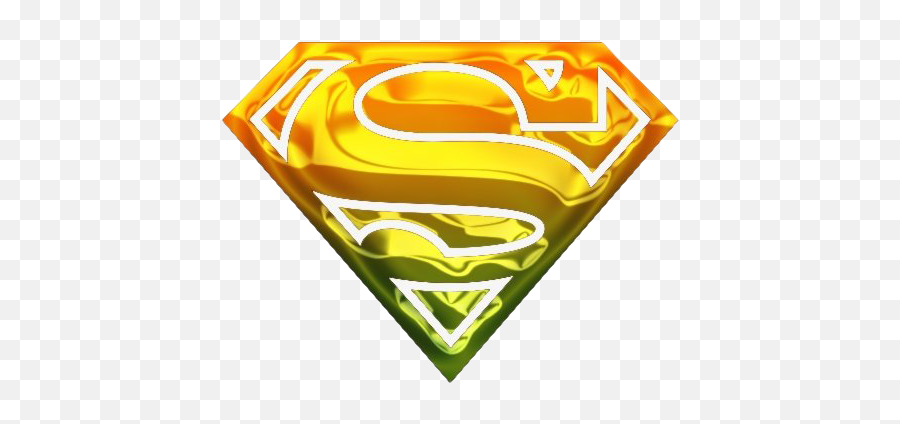 Superman Logo Png Pic - Superman Gold Logo Png,The Superman Logo