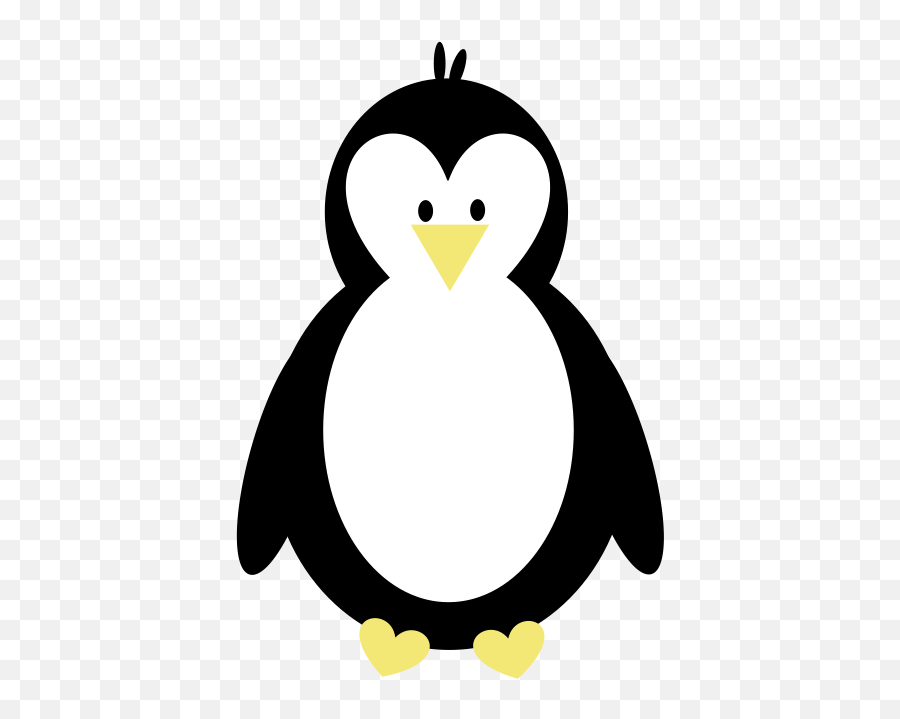 Invisible Background Penguin Clipart - Penguin Black And White Png,Penguin Transparent