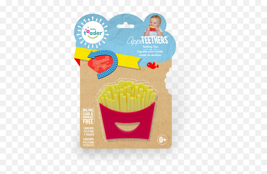 Teethers - Small Fry French Fries Little Toader Appe Teethers Teething Toys Png,French Fries Transparent
