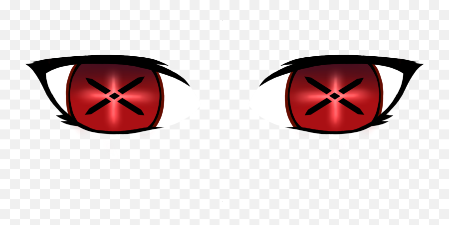 Demon Eyes Cartoon Png - Red Anime Eyes Png,Demon Eyes Png