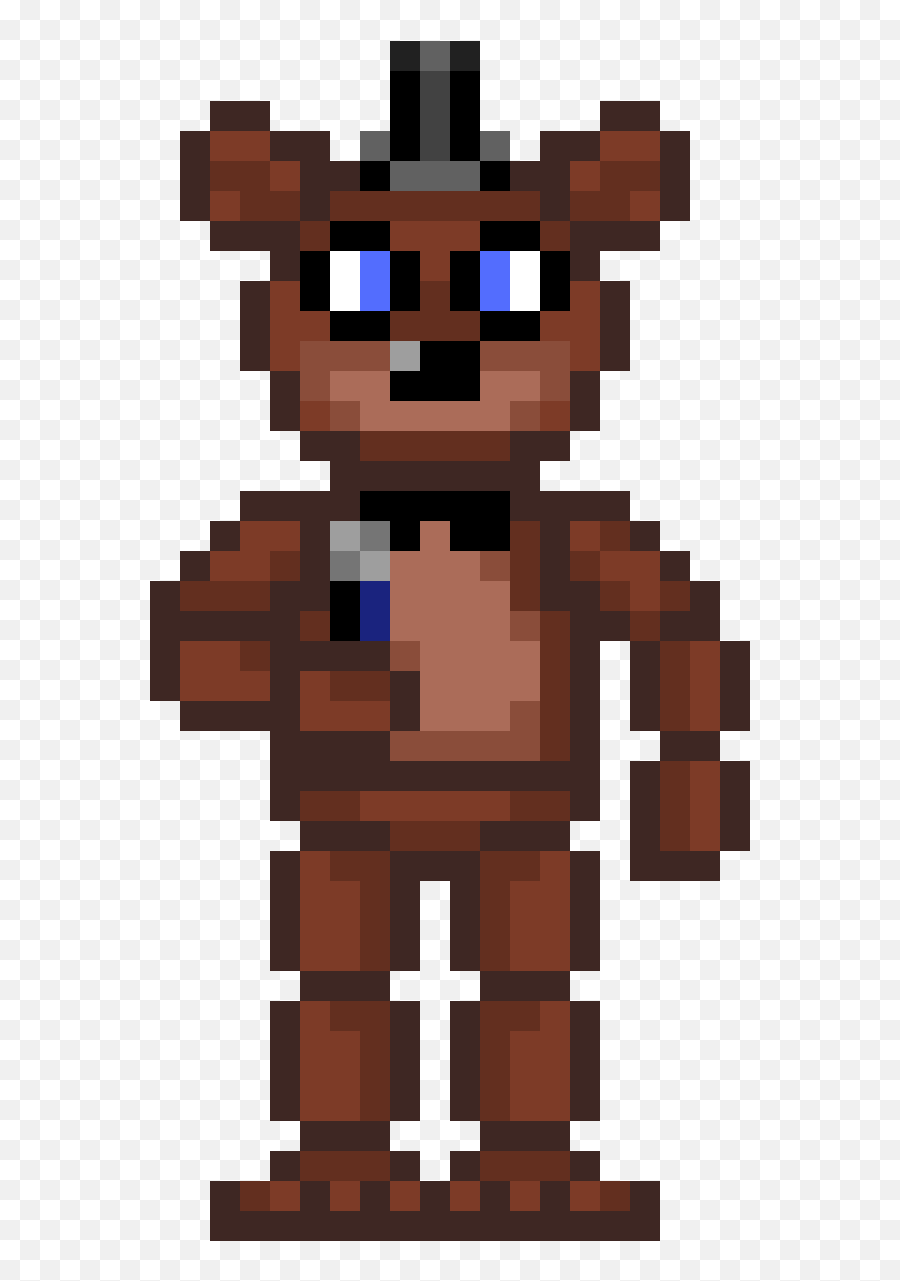 Pixilart - Freddy Fazbear Sprite By Plainbunny Clarion Alley Png,Freddy Fazbear Png