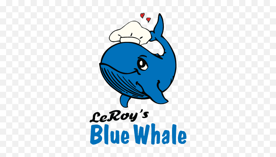 Download Hd Leroyu0027s Blue Whale Logo - Logo Blue Whale Fish Png,Blue Whale Png