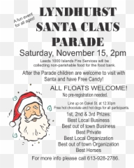 Rideau Lakes Ontario Blog Archive Lyndhurst Santa Clause - Santa Claus Png,Santa Clause Png