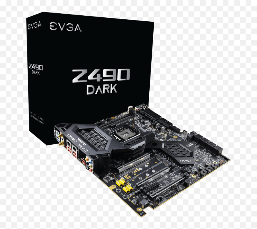 Evga Unveils Its Z490 Dark U0026 Ftw Wifi Motherboards - Evga Z490 Dark K Ngp N Edition Png,Motherboard Png