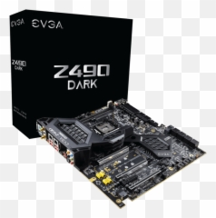 Evga Unveils Its Z490 Dark U0026 Ftw Wifi Motherboards - Evga Z490 Dark K Ngp N Edition Png,Motherboard Png
