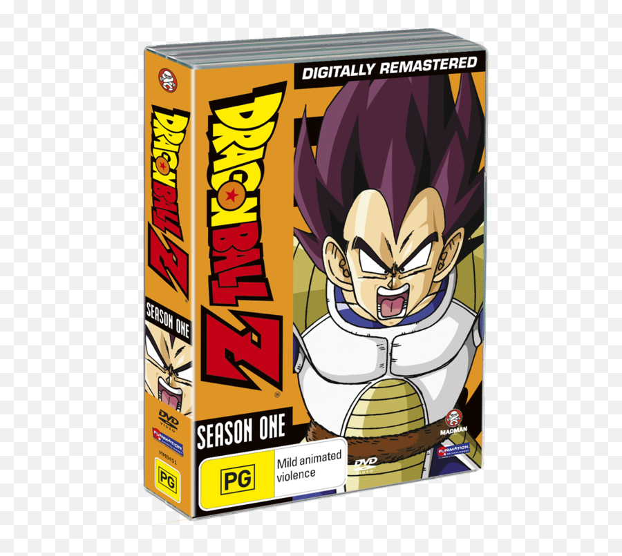 Dragon Ball Z Remastered Uncut Season 1 Eps - 39 Fatpack Dvd Dragon Ball Z Dvd Cover Png,Dragon Ball Z Transparent