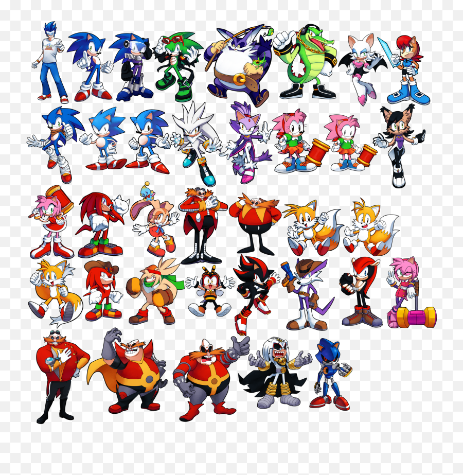 Sonic The Hedgehog Art - Id 135117 Art Abyss Sonic Character Art Png,Eggman Png