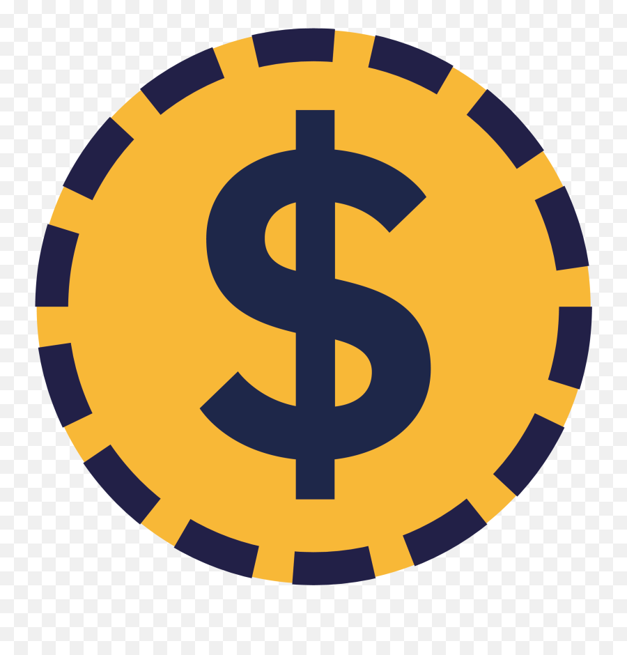 Wages - Simple Dollar Sign Icon Clipart Full Size Clipart Vertical Png,Dollar Sign Icon Png