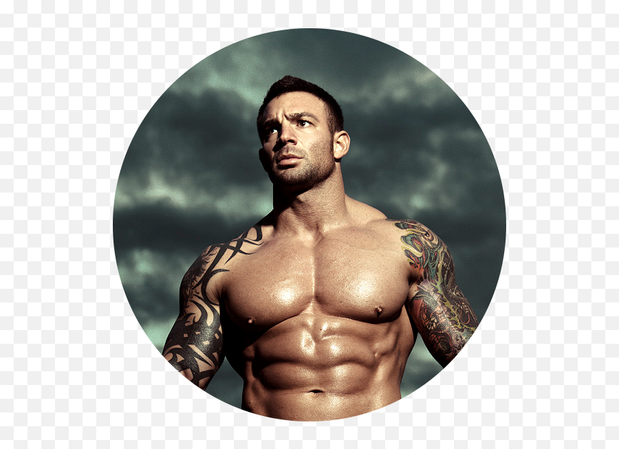 Spiritual Bodybuilder Wake Your Body From Within - Sexy Tattoo Man Muscles Png,Bodybuilder Png