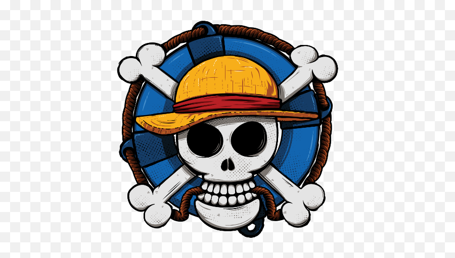 Pirates One Piece Skull Luffy Pngonepiece Logo Free Transparent