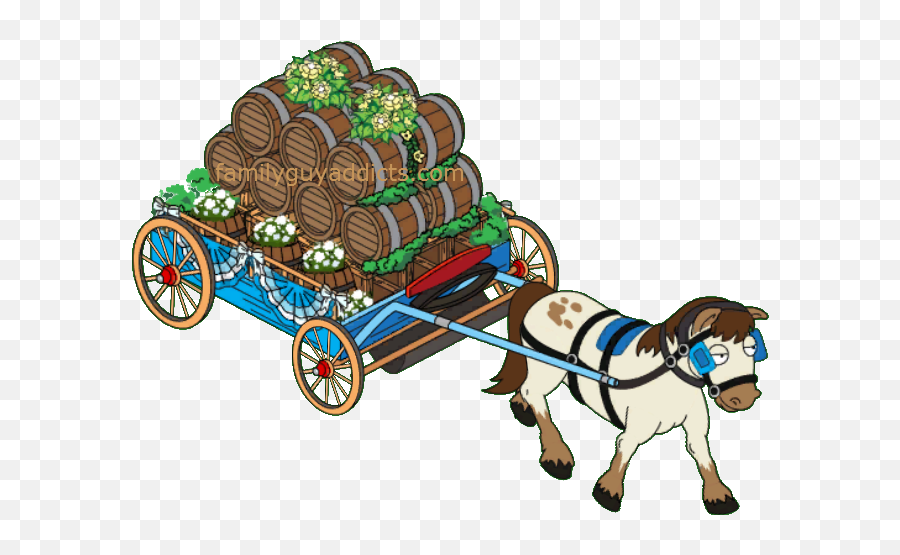 Horse Drawn Keg Carriage - Horse Harness Png,Carriage Png