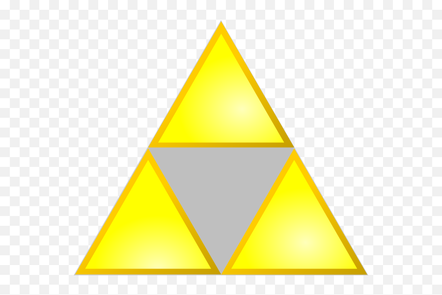 Triforce V01 Clip Art - Vector Clip Art Online Dot Png,Triforce Logo