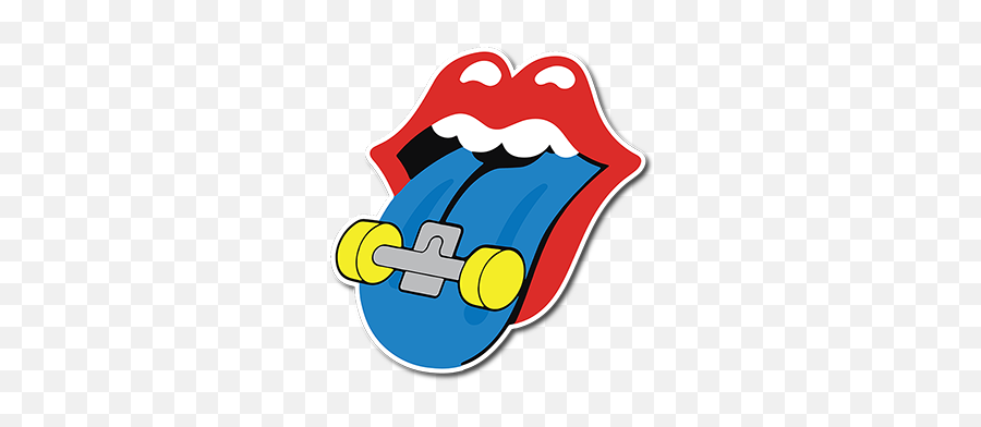 Tongue Sticker Album Bundle - Milton Glaser Rolling Stones Png,Tongue Transparent