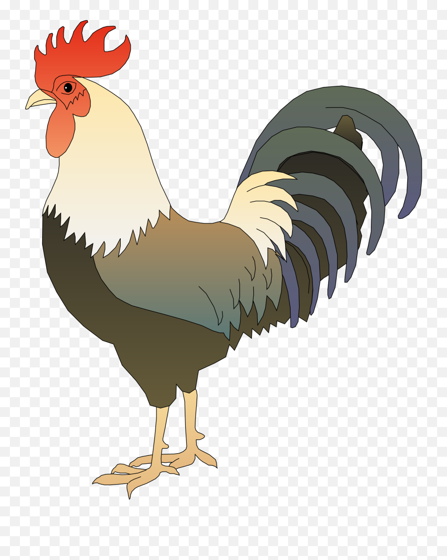Library Of Small Rooster Vector Freeuse - Clipart Picture Of Rooster Png,Rooster Png