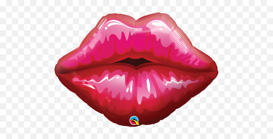 Beso Metálico - Kiss Lips Balloons Full Size Png Foil Lip Balloons,Beso Png