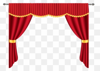 Curtains Png - Curtains Clipart Stage Decoration Poster Theater Transparent