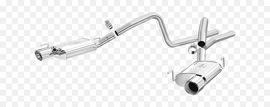 Magnaflow Street Series Cat - Back Exhaust 0509 Gtbullittgt500 2001 Mustang Gt Magnaflow Exhaust System Png,Magnaflow Logo