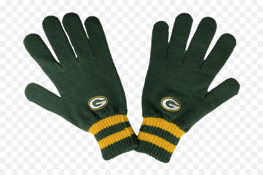 Green Bay Packers Knit Gloves - Safety Glove Png,Green Bay Packers Png