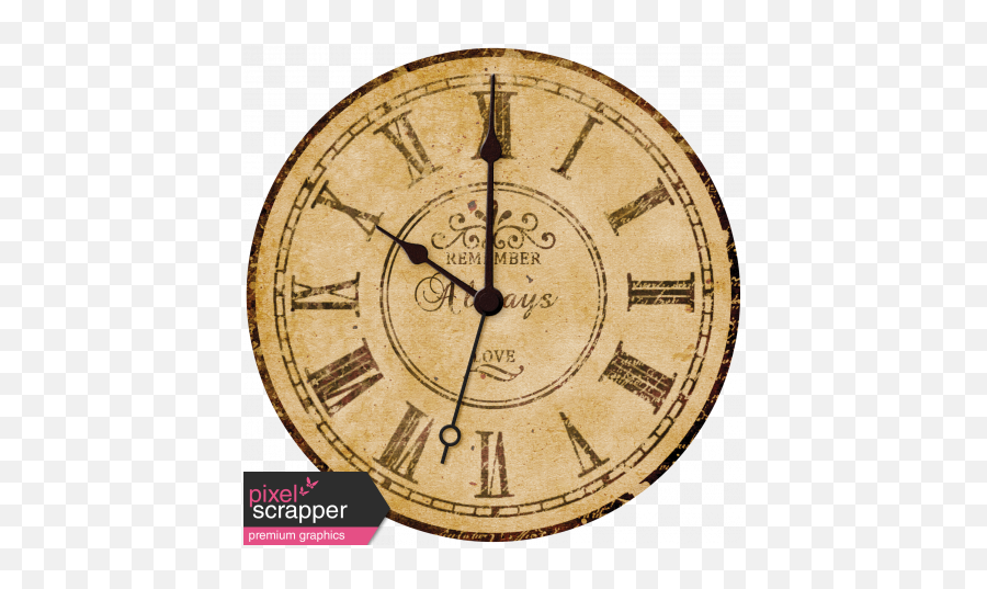 Vintage - November Blogtrain Clock Face Graphic By Sheila Solid Png,Clock Face Transparent