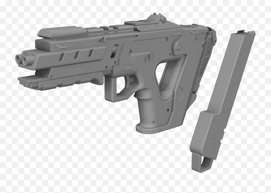 Titanfall 2 Alternator Smg - 3d Model For 3d Album On Imgur Weapon Png,Titanfall Png