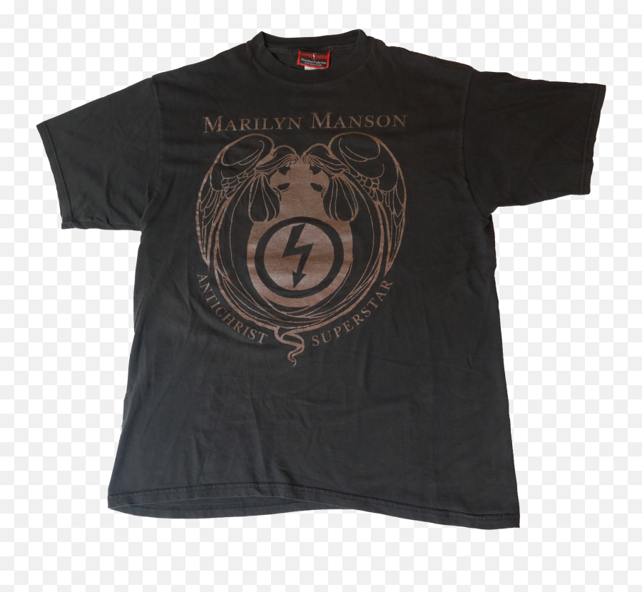 Marilyn Manson - Short Sleeve Png,Marilyn Manson Logo