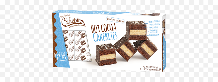 Hot Cocoa U2013 The Original Cakebites - Hot Cocoa Cake Bites Png,Hot Chocolate Transparent