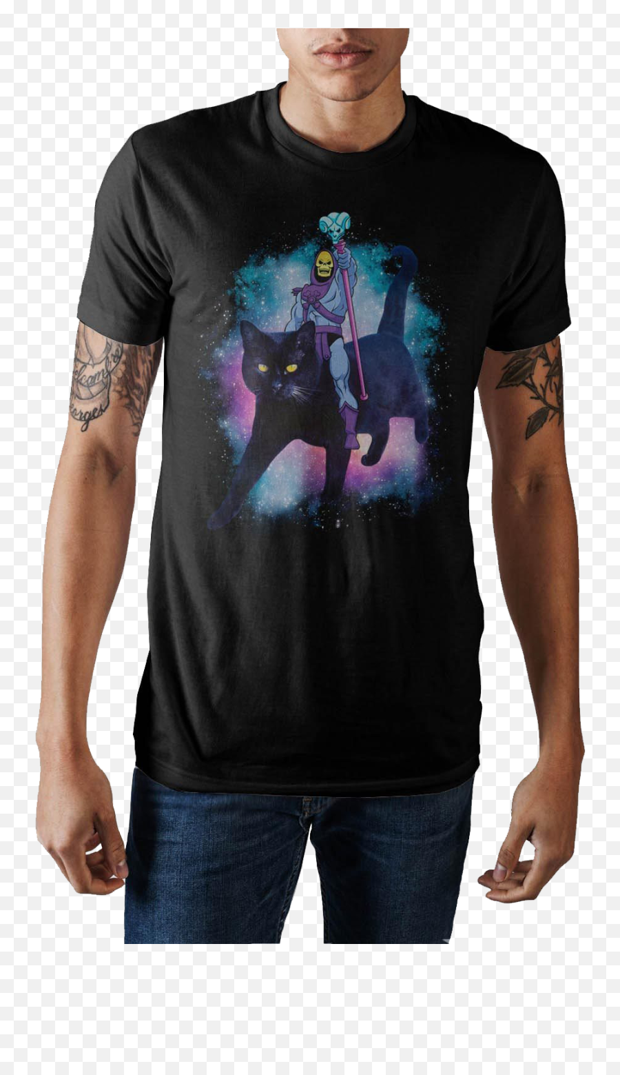 Skeletor And Panthor Masters Of The Universe T - Shirt Best Tshirt Design For Man Png,Skeletor Transparent