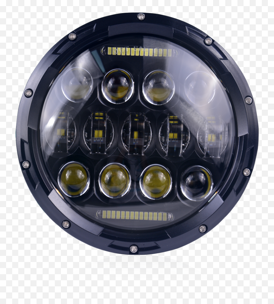 Headlamp 130w 7 For Jeep Wrangler Pair - Floodlight Png,Bright Light Effect Png