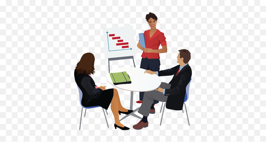 Office People Clipart 3094 - Planning Meeting Png,Office People Png