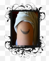 Download My Cheshire Cat Tattoo Design - Cheshire Cat Smile Tattoos Png,Cheshire Cat Smile Png
