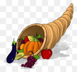 Cornucopia Clip Art Free Clipart Images 5 - Wikiclipart Transparent Background Cornucopia Png,Thanksgiving Clipart Transparent