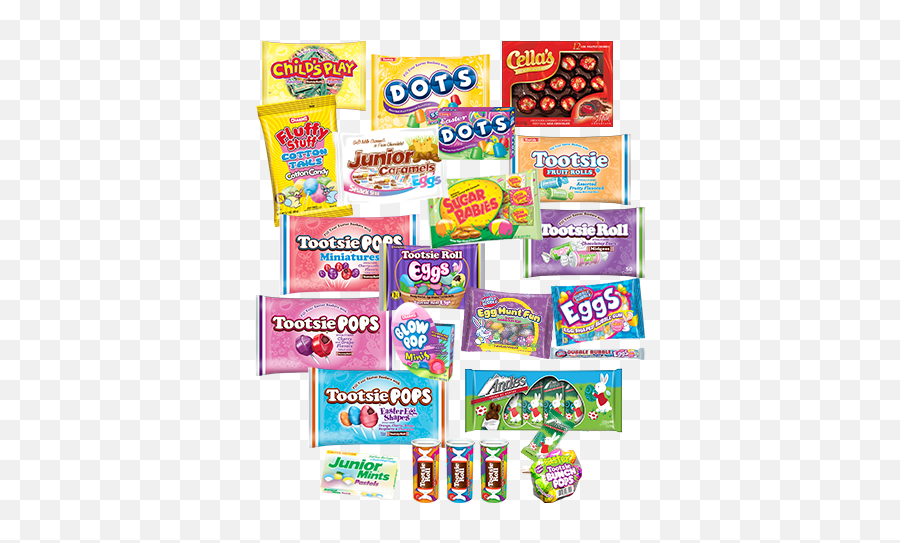 Tootsie Candy Easter - Horizontal Png,Tootsie Roll Png