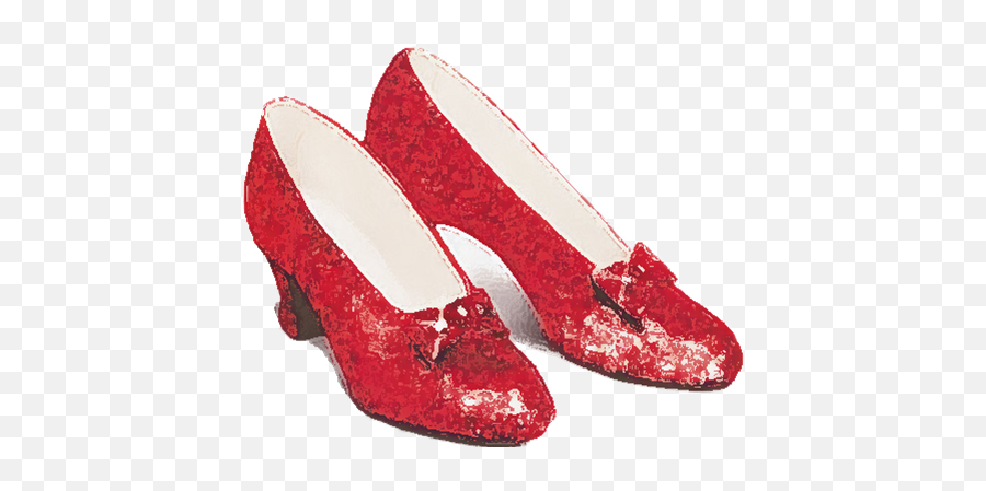 Ruby Slippers - Round Toe Png,Ruby Slippers Png