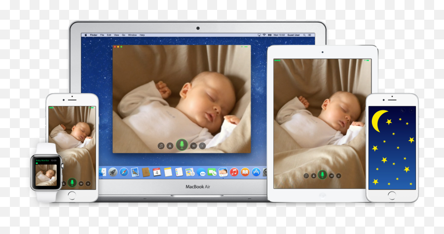 Cloud Baby Monitor - Unlimited Range Video Baby Monitor For Png,Ios Video Icon