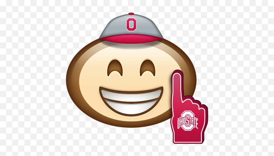 Brutus Emoji - Happy Png,Nike Football Icon Ohio State
