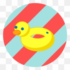 Beach Summer Vacation Pool Duck Icon - Portable Network Graphics png