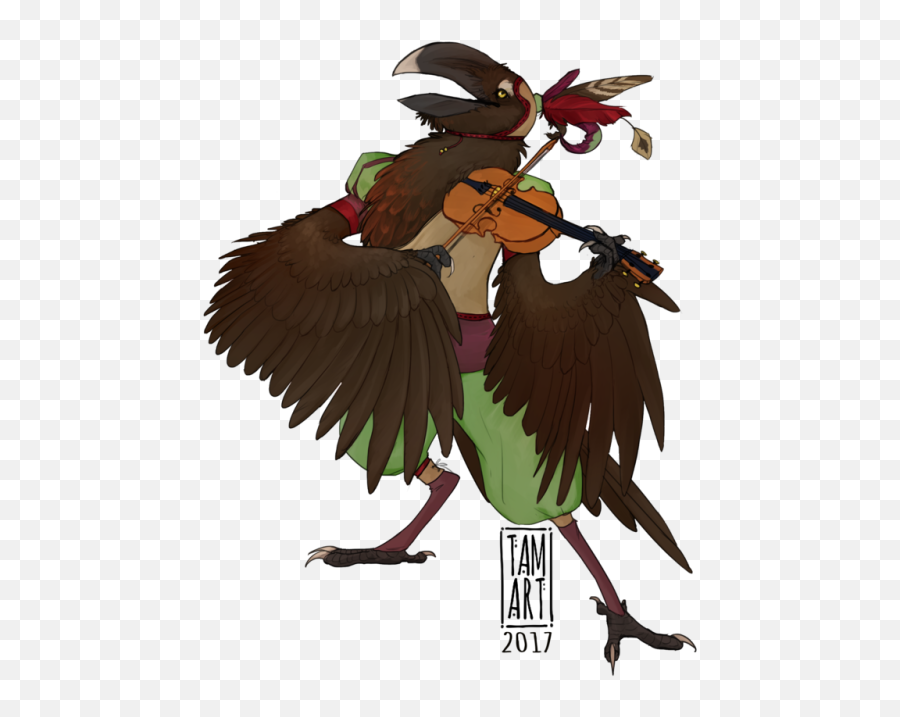 How To Draw Bird Wings - Dungeons And Dragons Kenku Bard Kenku Bard Png,Bard Png