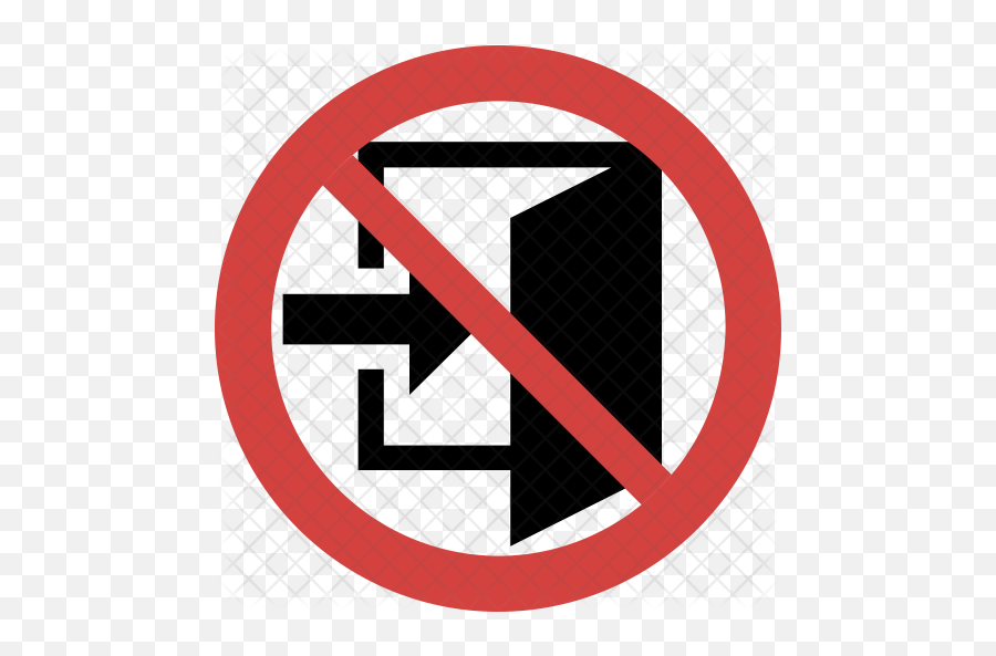 Do Not Enter Icon Of Flat Style - Do Not Enter Logo Png,Do Not Enter Png