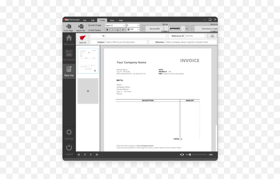 How To Fax From A Computer Efax - Technology Applications Png,Internet Explorer Icon On Desktop Windows 8